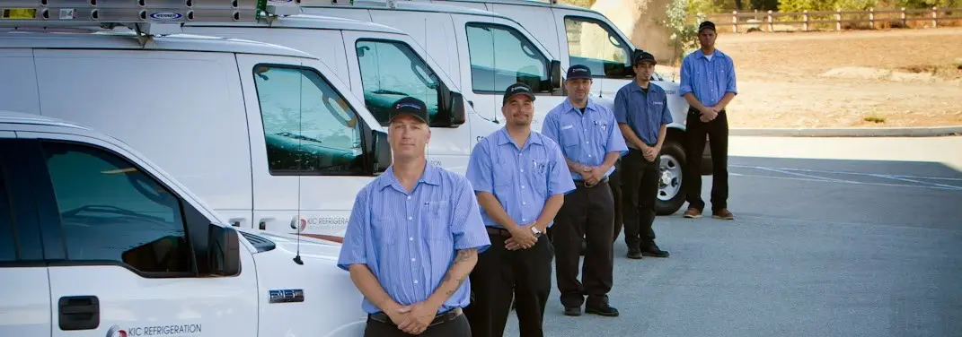 KIC Refrigeration crew ready for Mini Split Repair jobs across Bainbridge Island